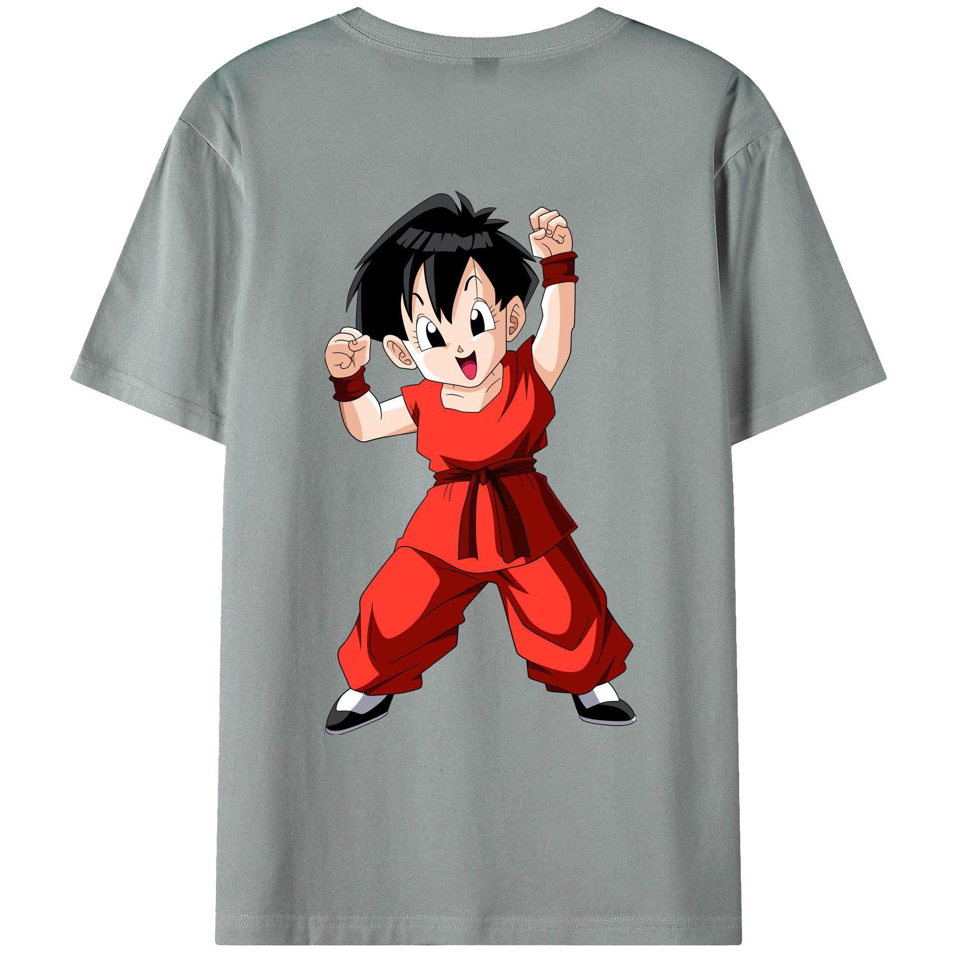 （画像用） ドラゴンボール パン DRAGON BALL Pan 綿100％ メンズ半袖Tシャツ（バックプリント） 通気性
